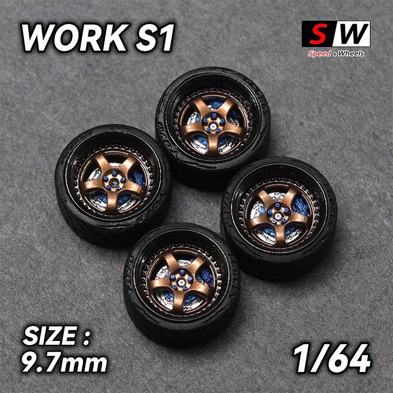 SW 1/64work S1 Car Model Modif - Brake Caliper 评论和价格