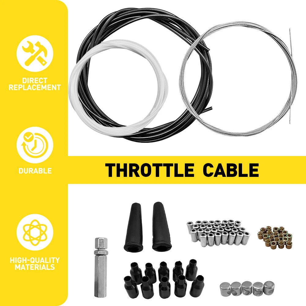 Motorcycle DIY Throttle Cable  - Motorcycle Brake Cable 评论和价格