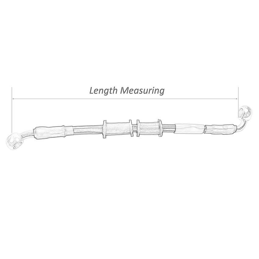 400mm-2400mm Brake Hose Hydrau - Motorcycle Brake Cable 评论和价格